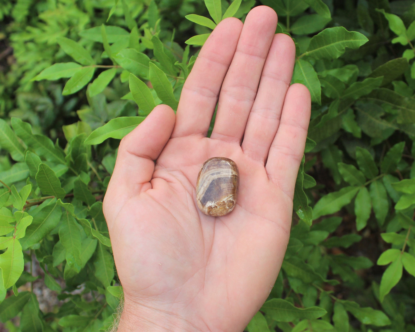 Coffee Calcite Tumbled Stones