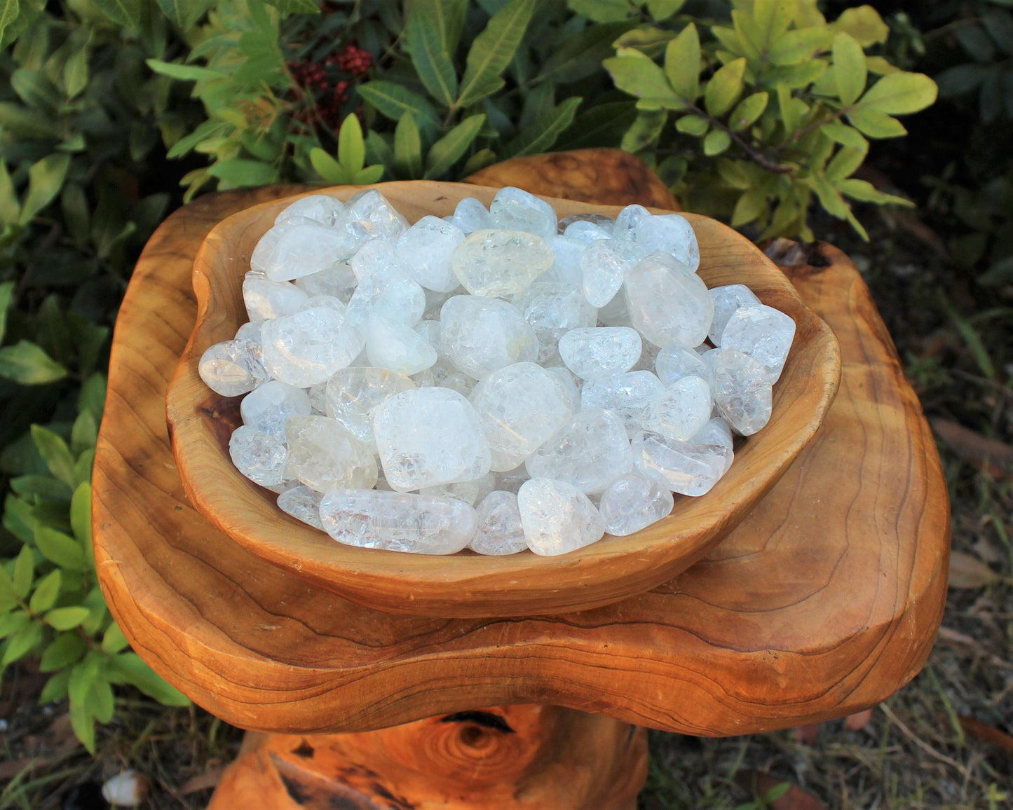 Crackle Quartz Tumbled Stones