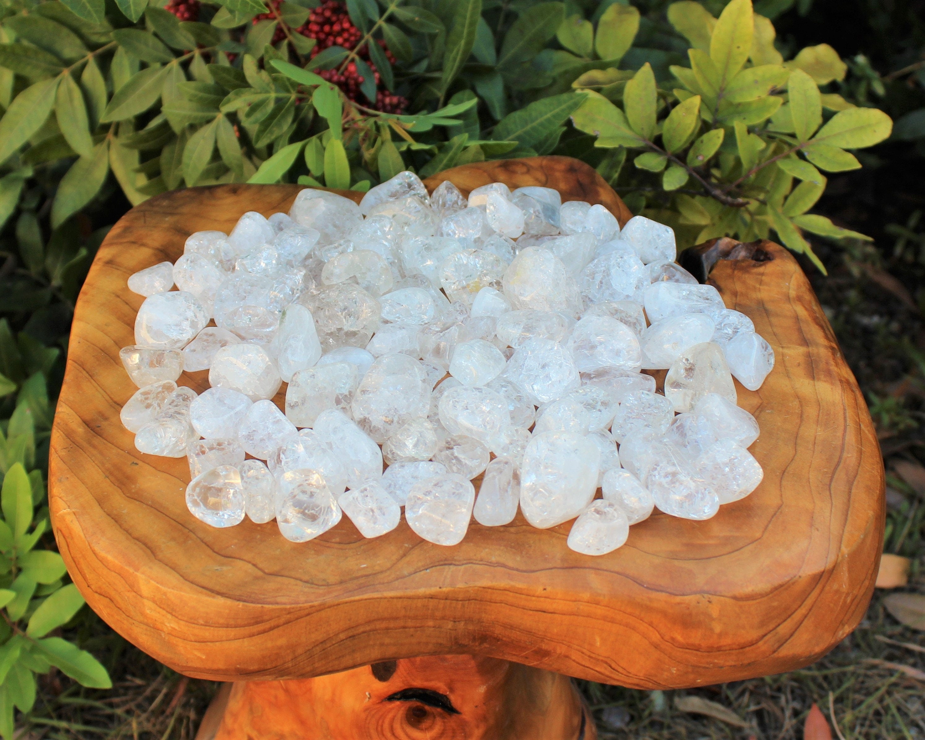 Crackle Quartz Tumbled Stones Aromatic Waterfall