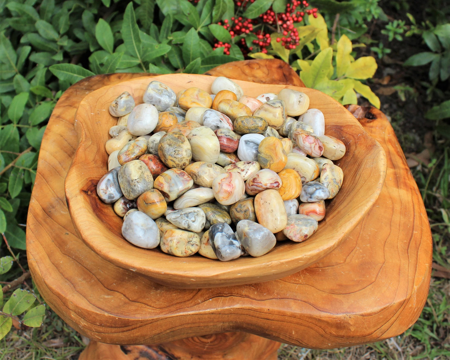 Crazy Lace Agate Tumbled Stones