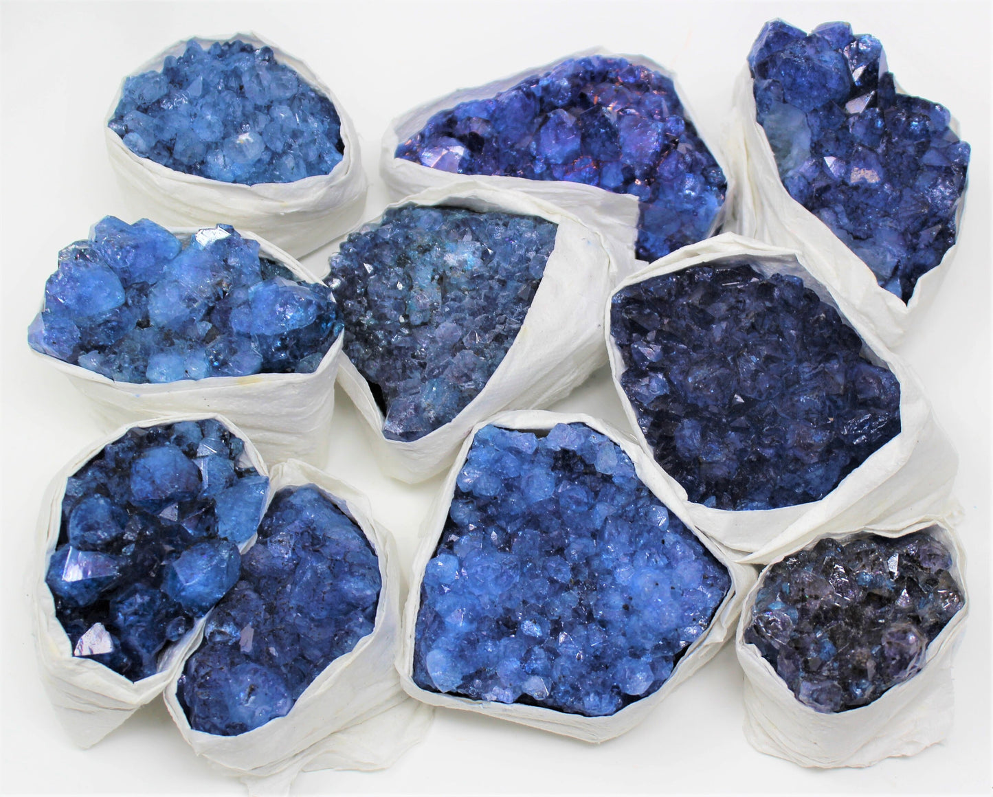 Dyed Amethyst Crystal Cluster