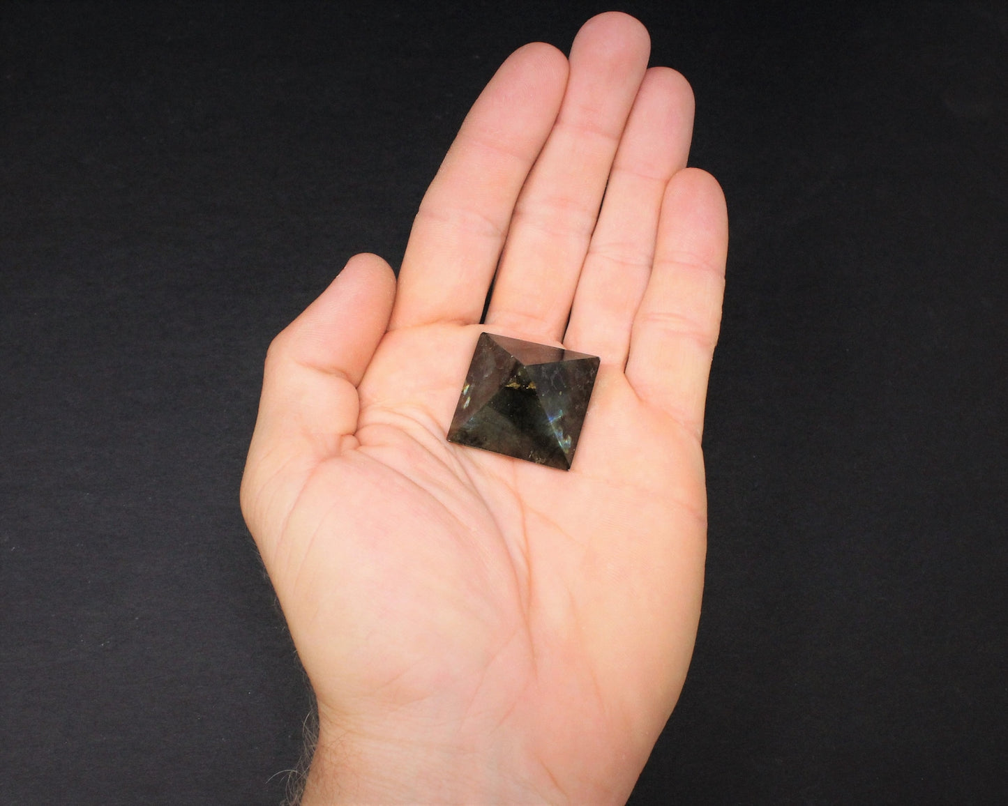 Elegant Labradorite Crystal Pyramid