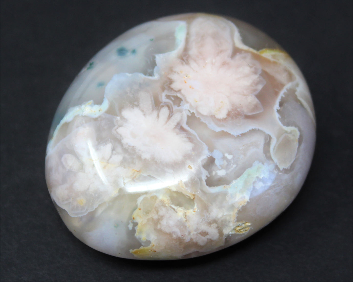 Flower Agate Polished Stones