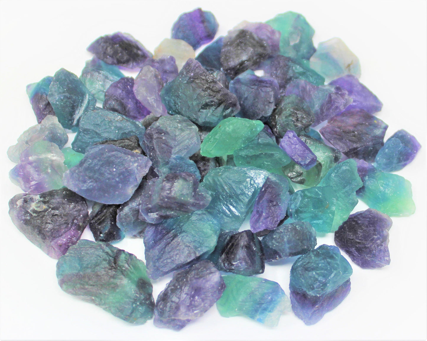 Fluorite Natural Rough Chips