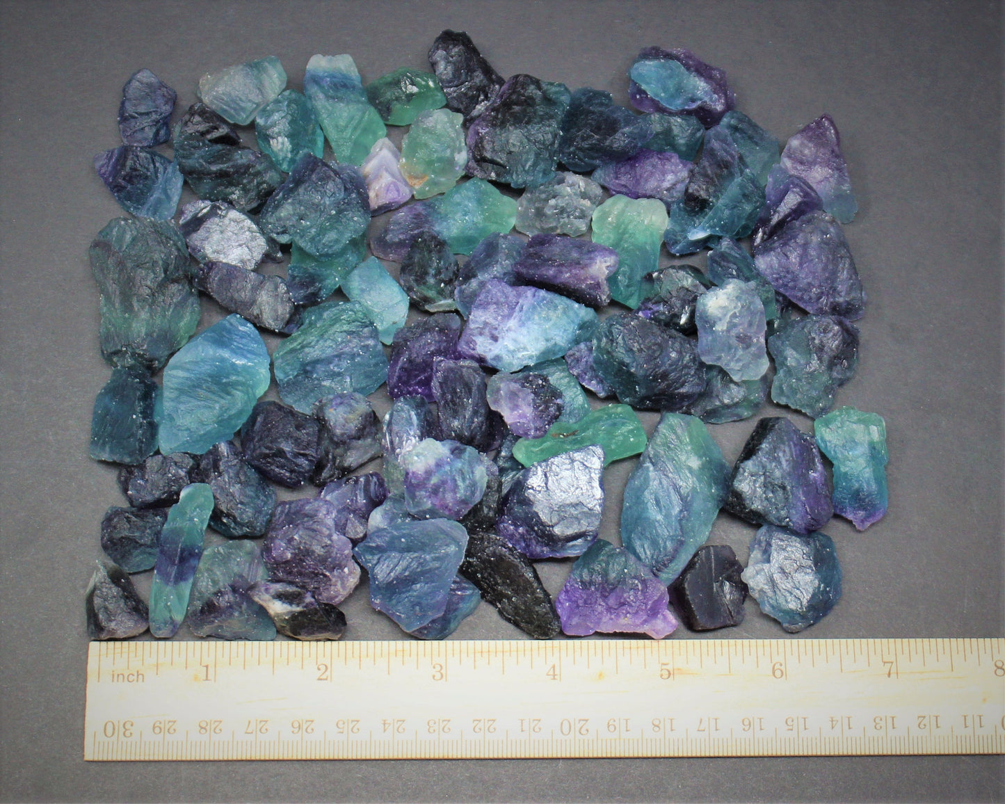 Fluorite Natural Rough Chips