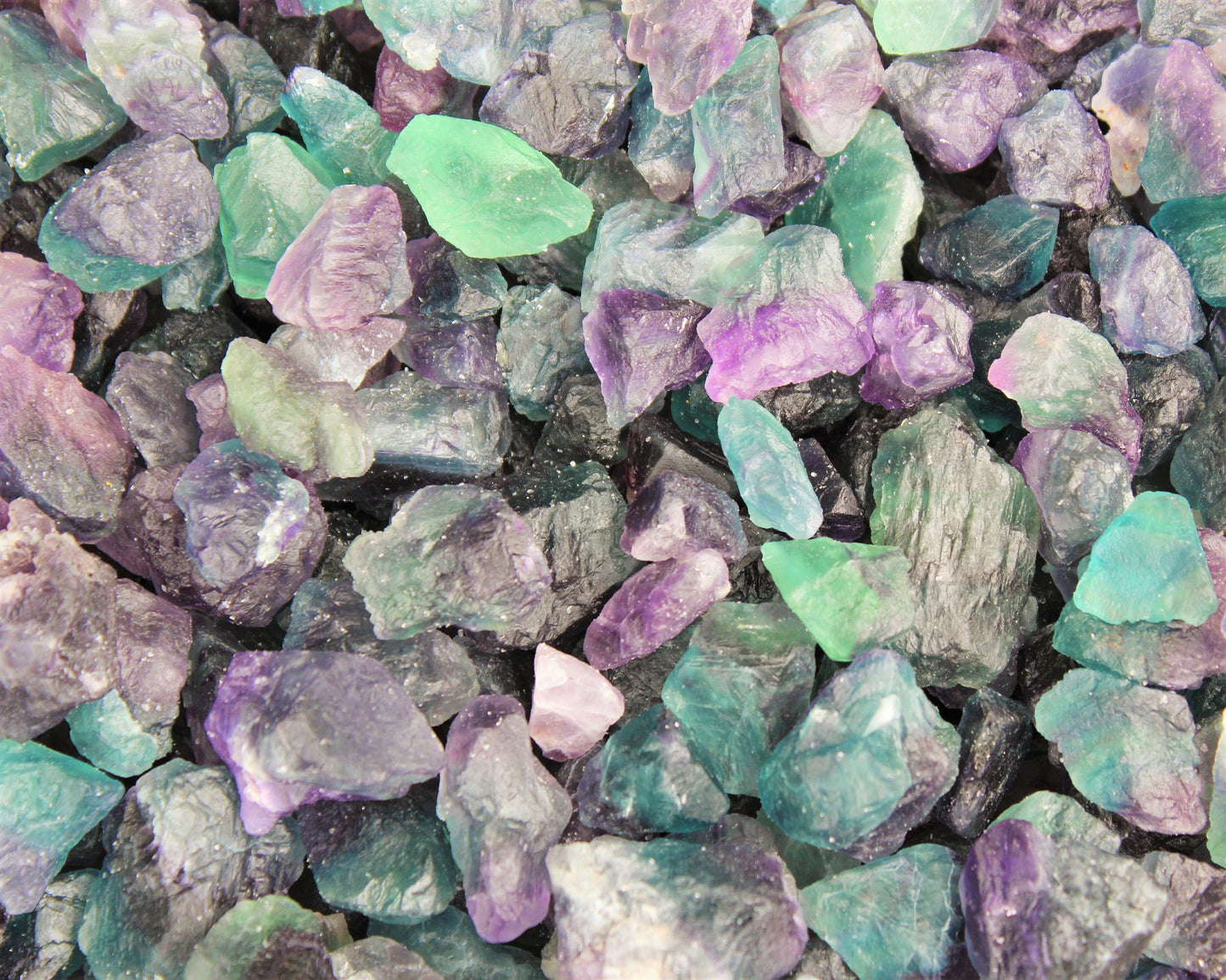 Fluorite Natural Rough Chips