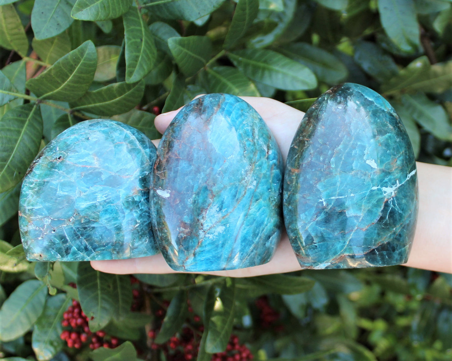 Freeform Polished Apatite Stone
