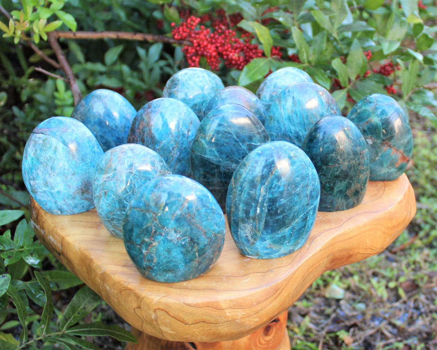 Freeform Polished Apatite Stone