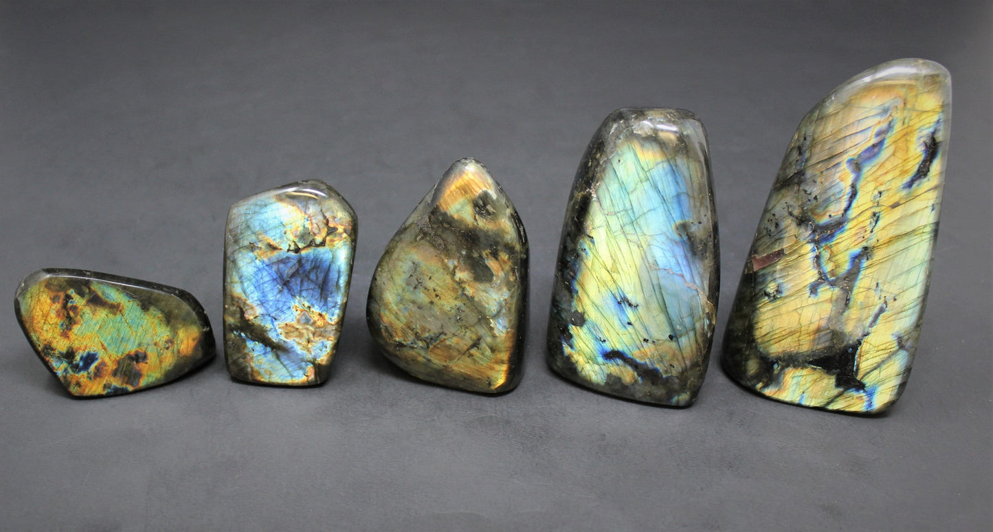 Freeform Polished Labradorite Stone
