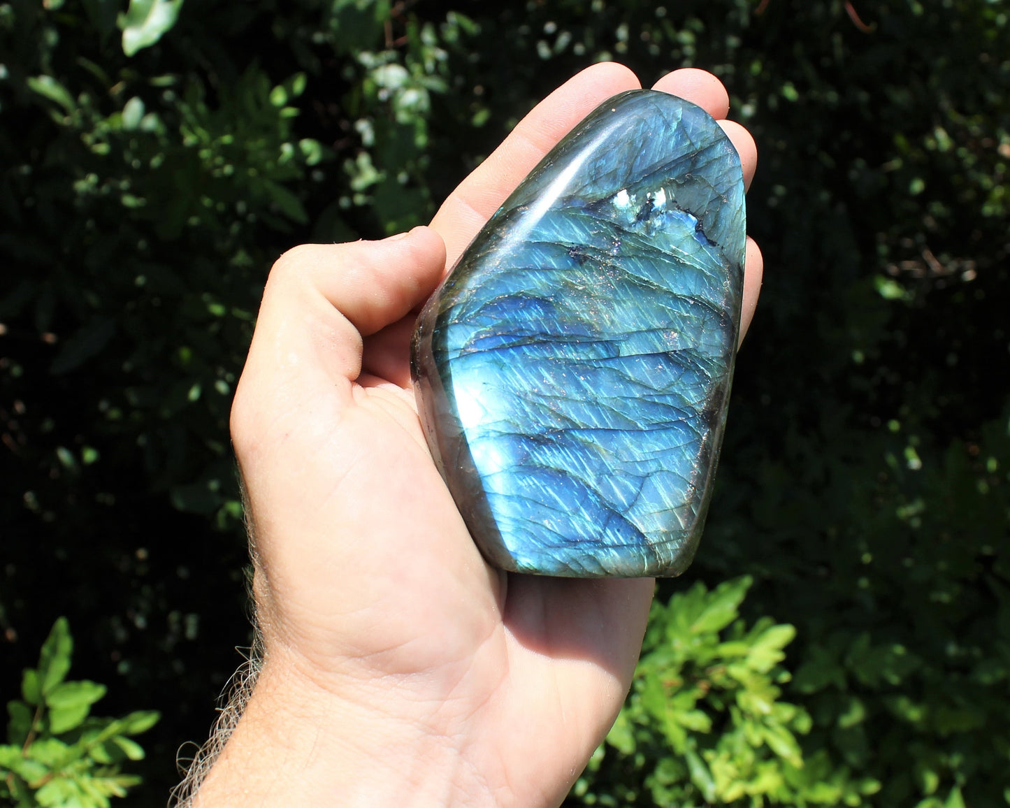 Freeform Polished Labradorite Stone