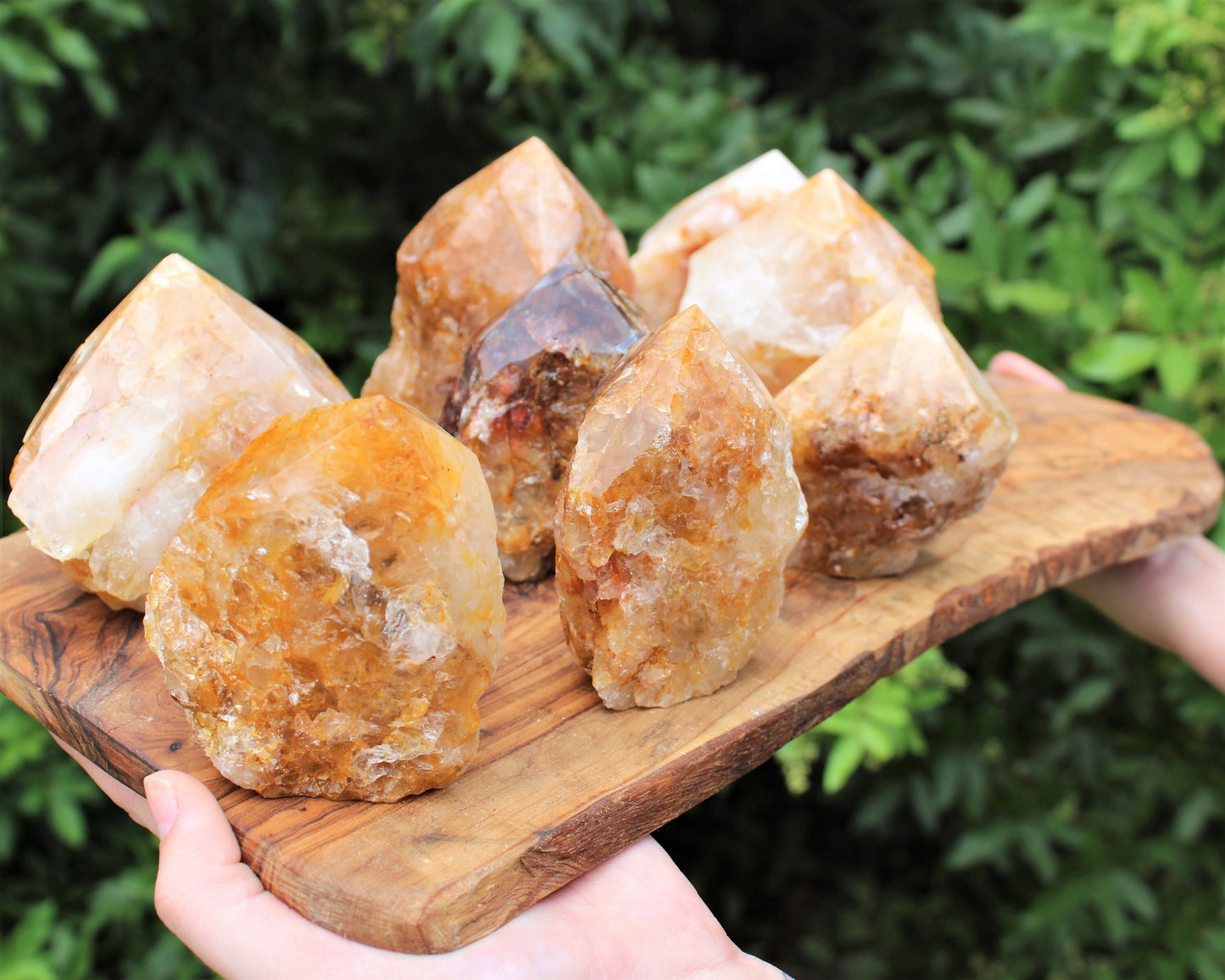 Golden Quartz Top Polished Point