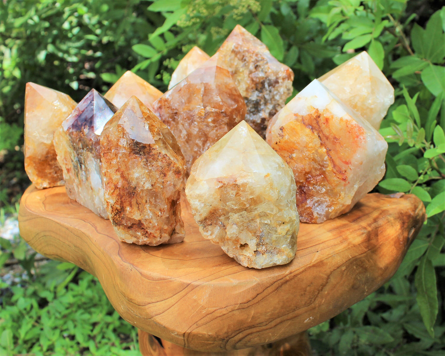 Golden Quartz Top Polished Point