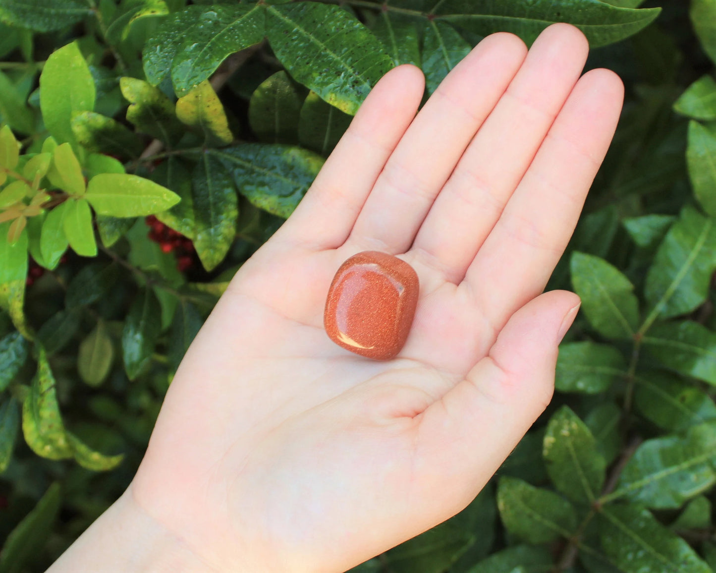 Goldstone Tumbled Stone