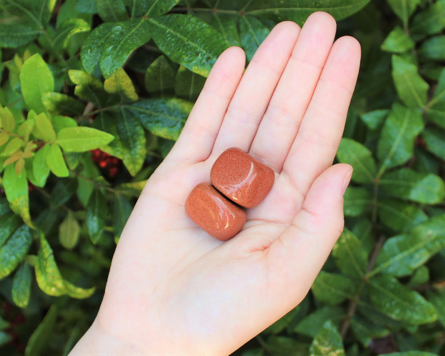 Goldstone Tumbled Stone