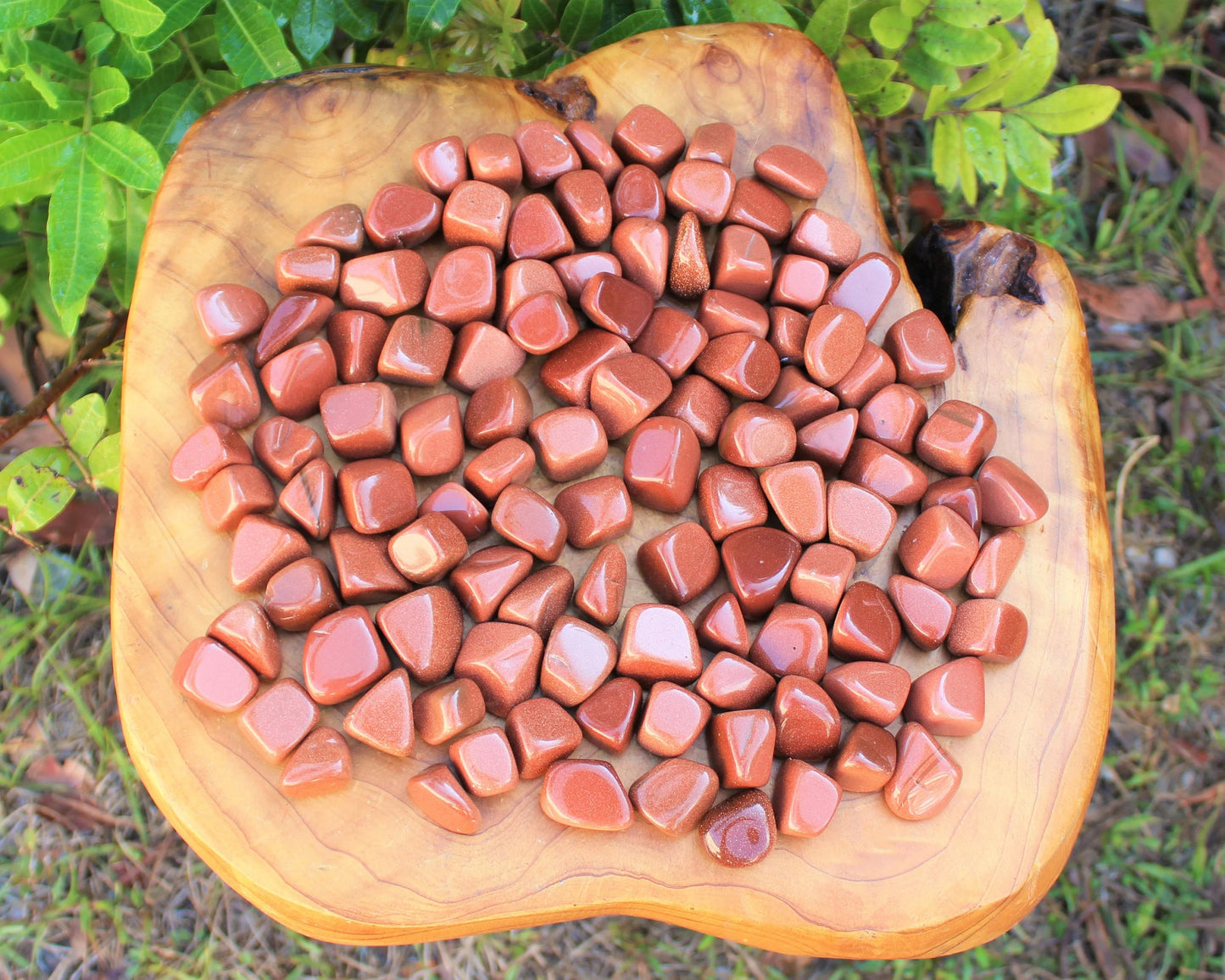 Goldstone Tumbled Stone