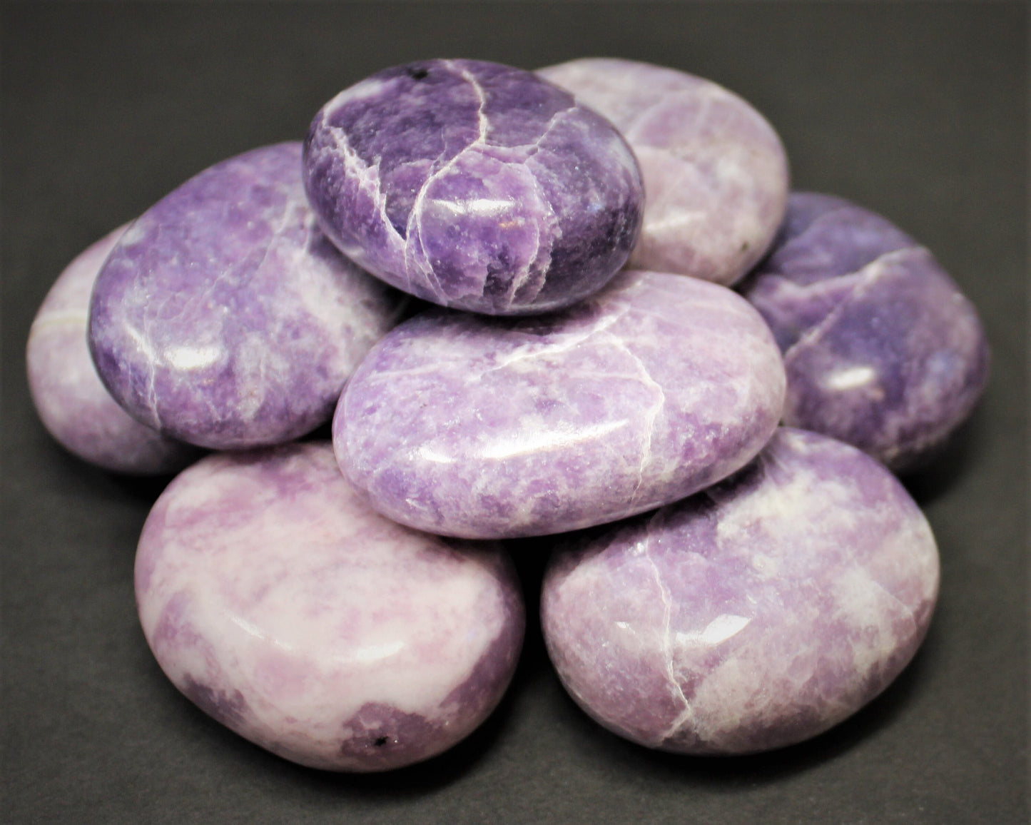 Grade Polished Lepidolite