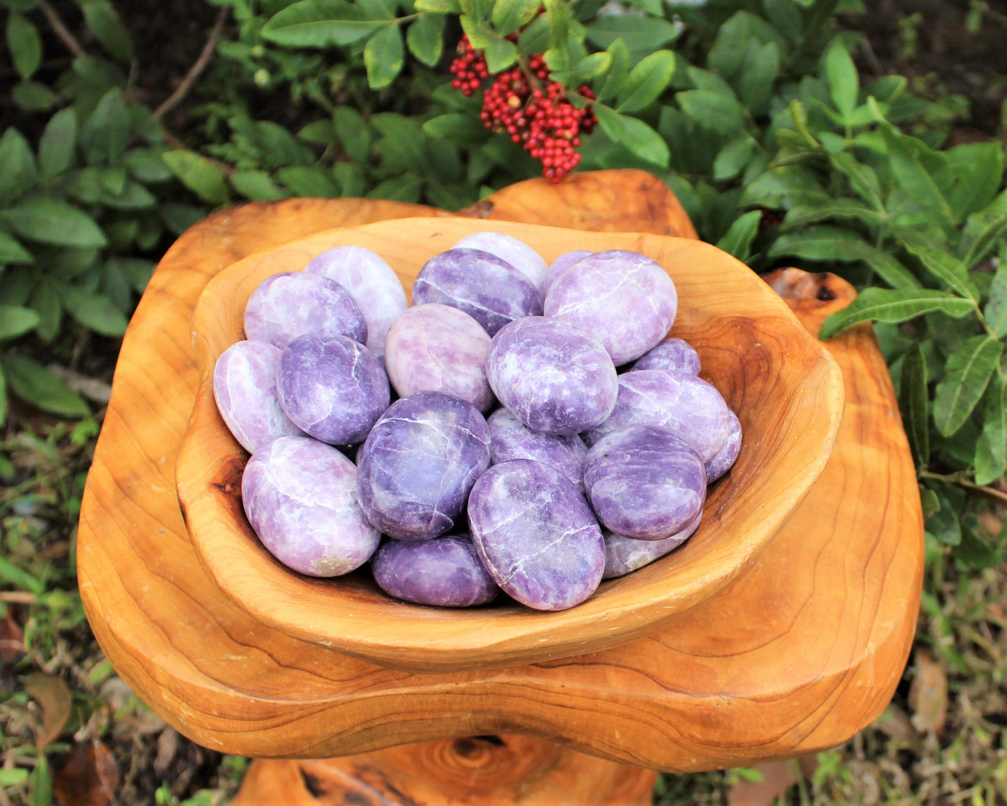 Grade Polished Lepidolite