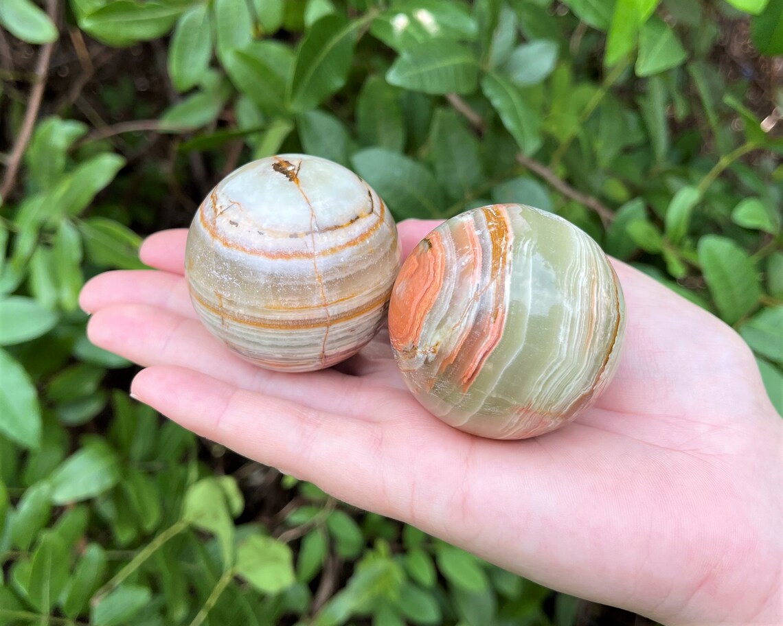 Onyx Crystal Sphere With Stand