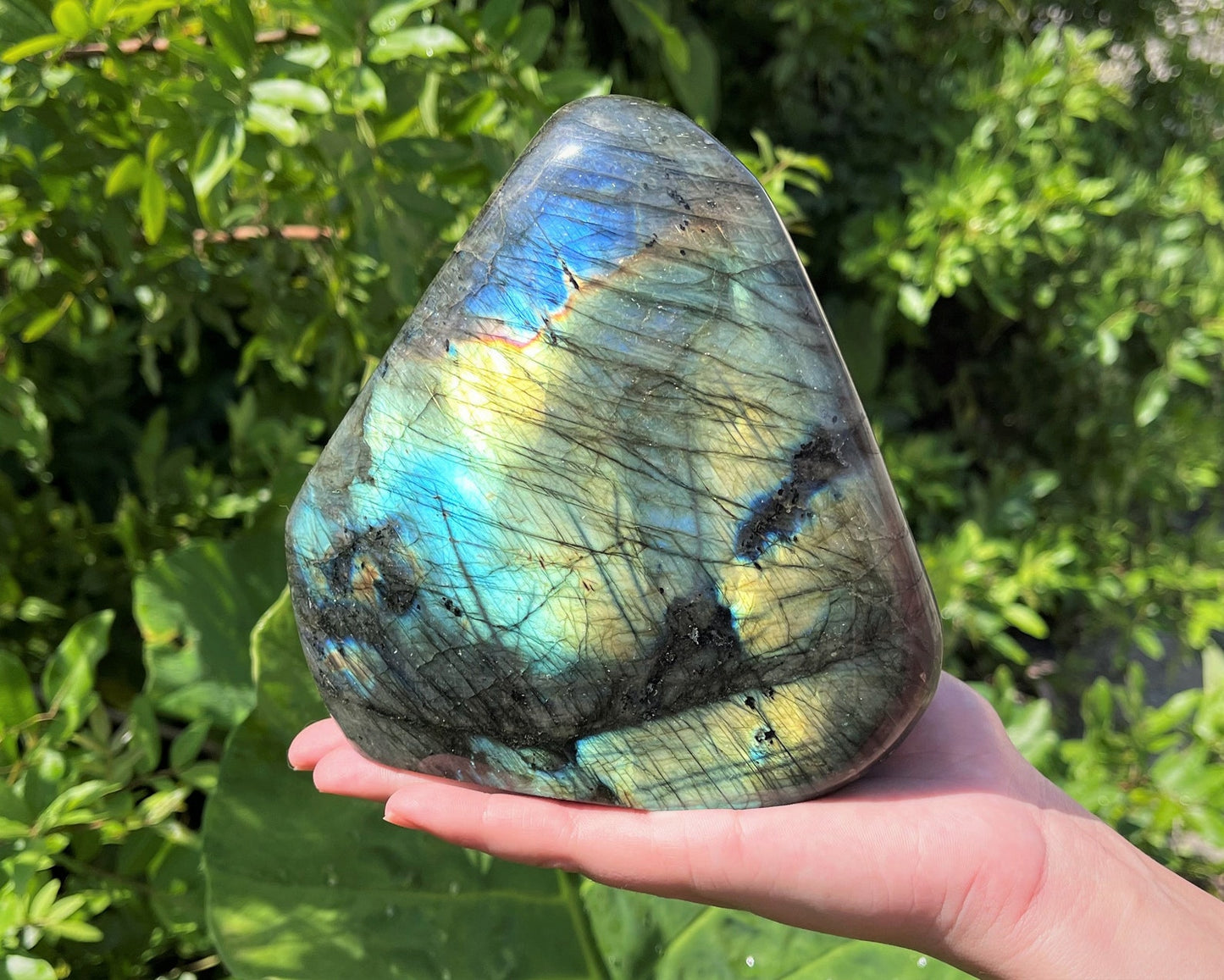 Polished Labradorite Stones