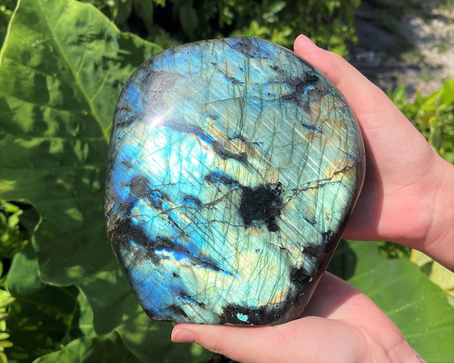 Polished Labradorite Stones