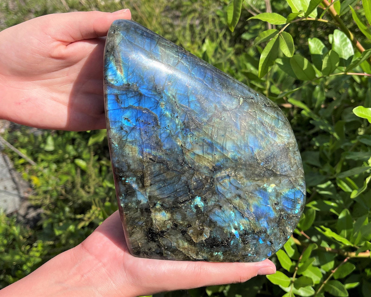 Polished Labradorite Stones