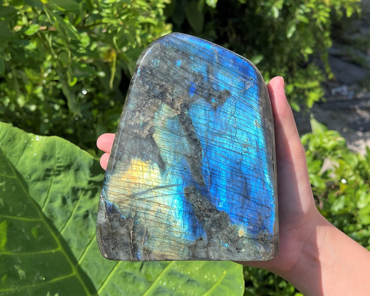 Polished Labradorite Stones