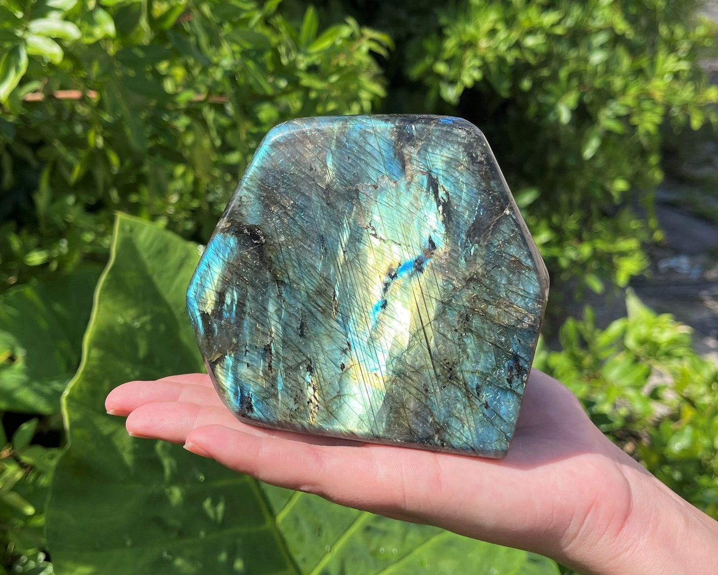 Polished Labradorite Stones