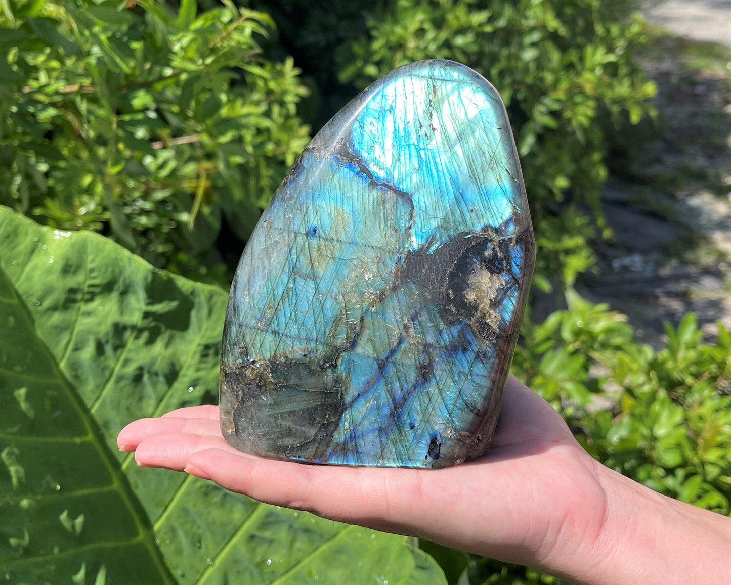 Polished Labradorite Stones