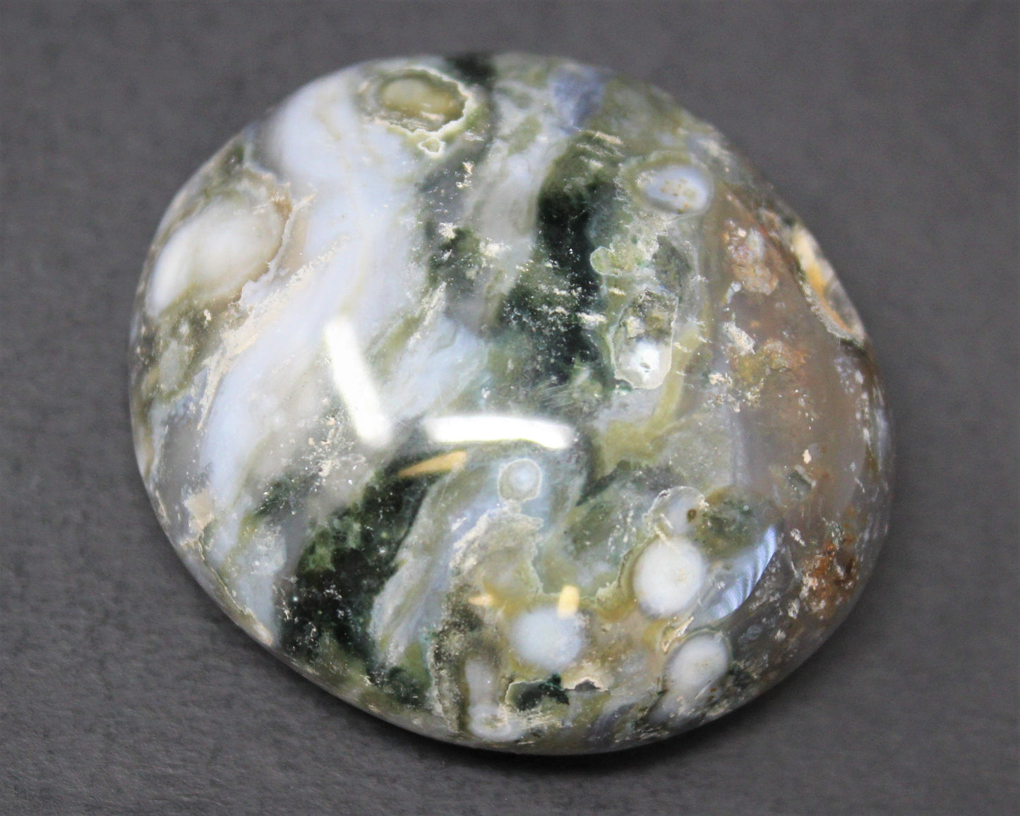 Polished Ocean Jasper Crystal