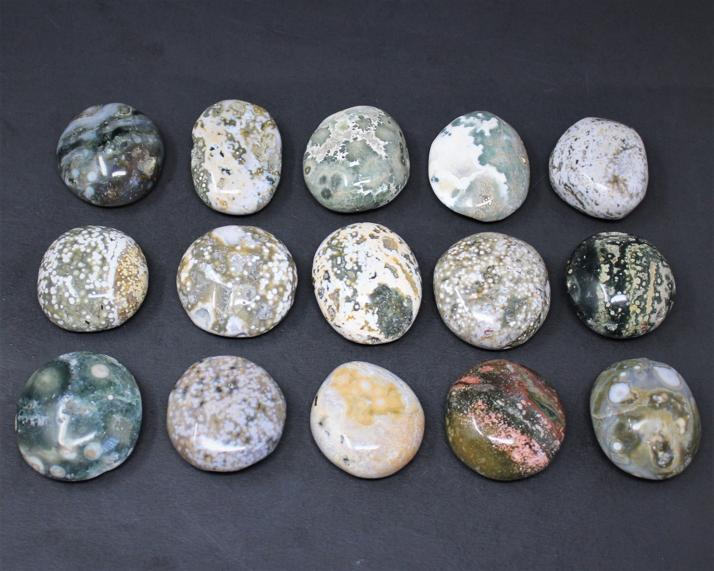 Polished Ocean Jasper Crystal