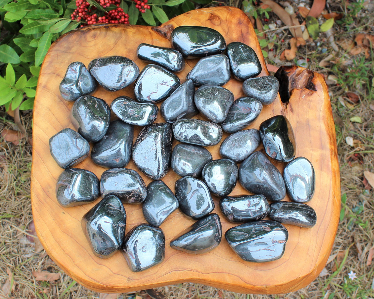 Hematite Tumbled Stones