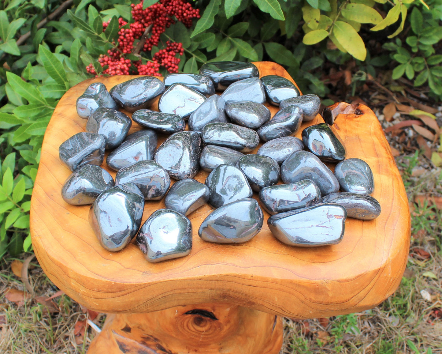 Hematite Tumbled Stones