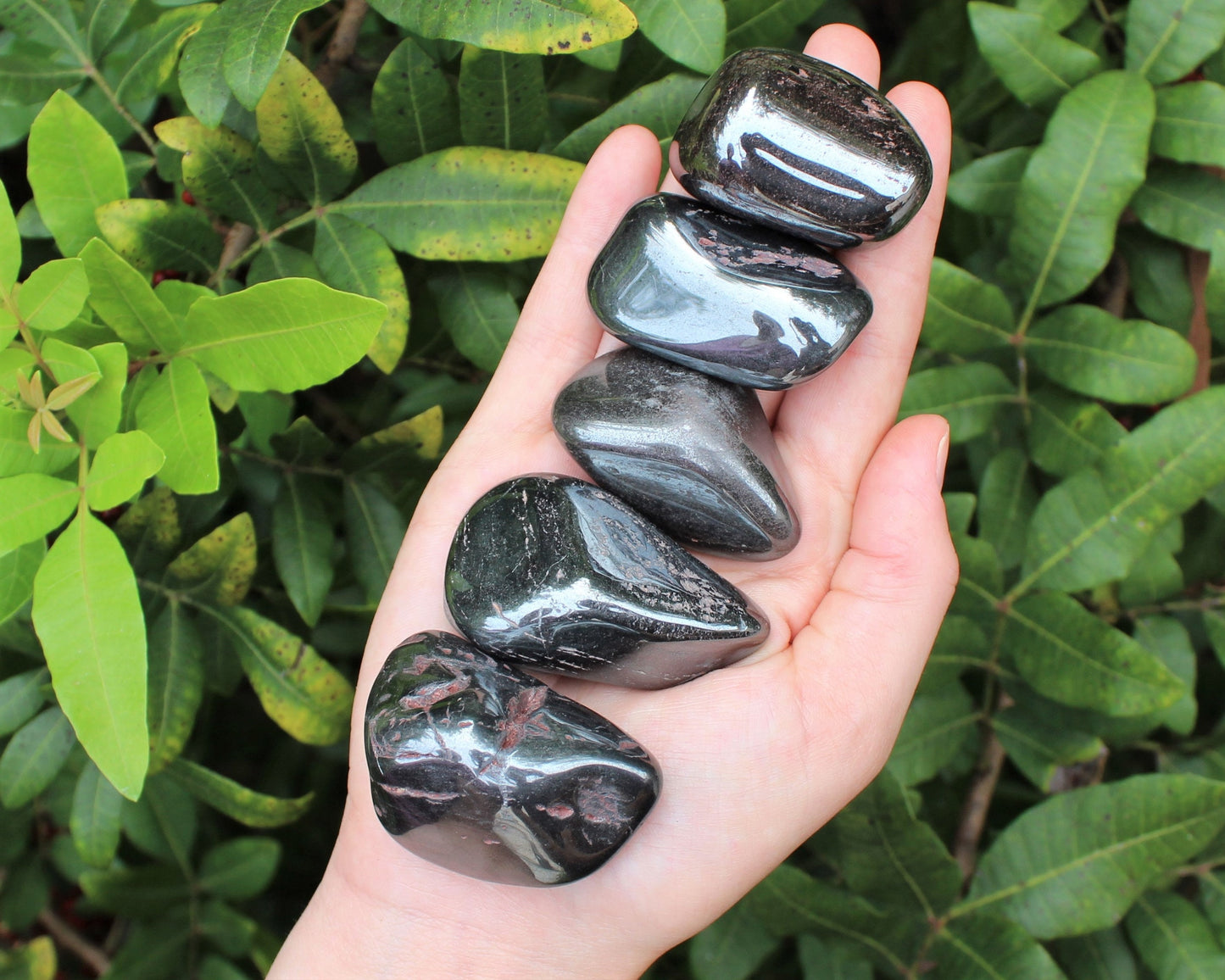 Hematite Tumbled Stones