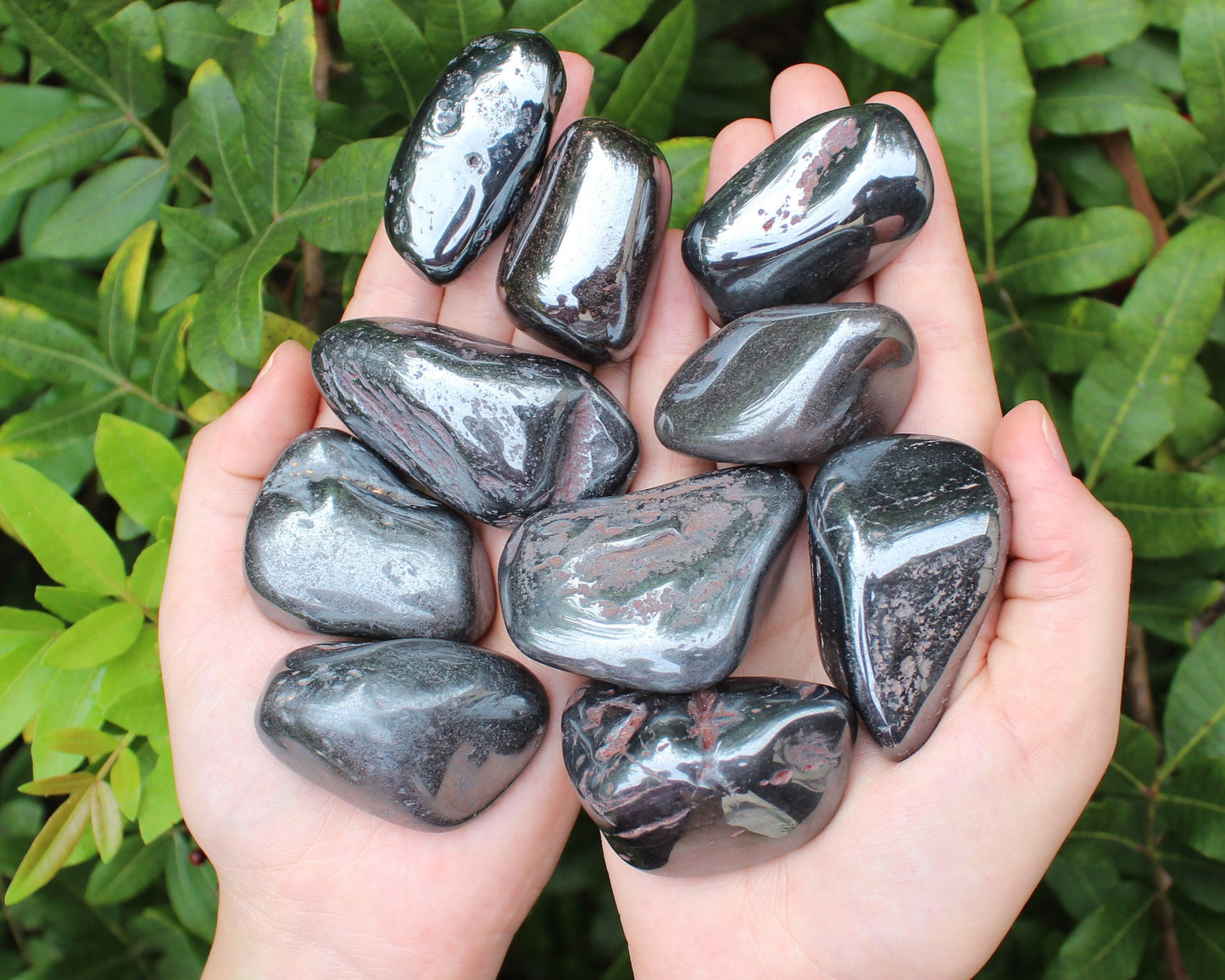 Hematite Tumbled Stones