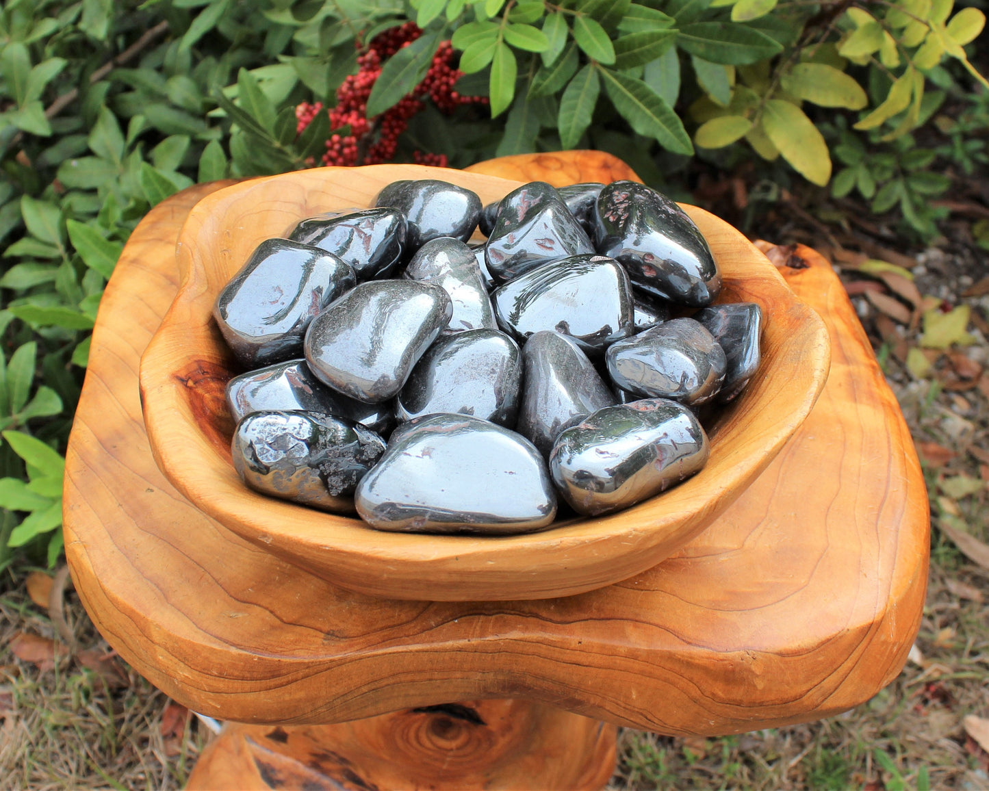 Hematite Tumbled Stones