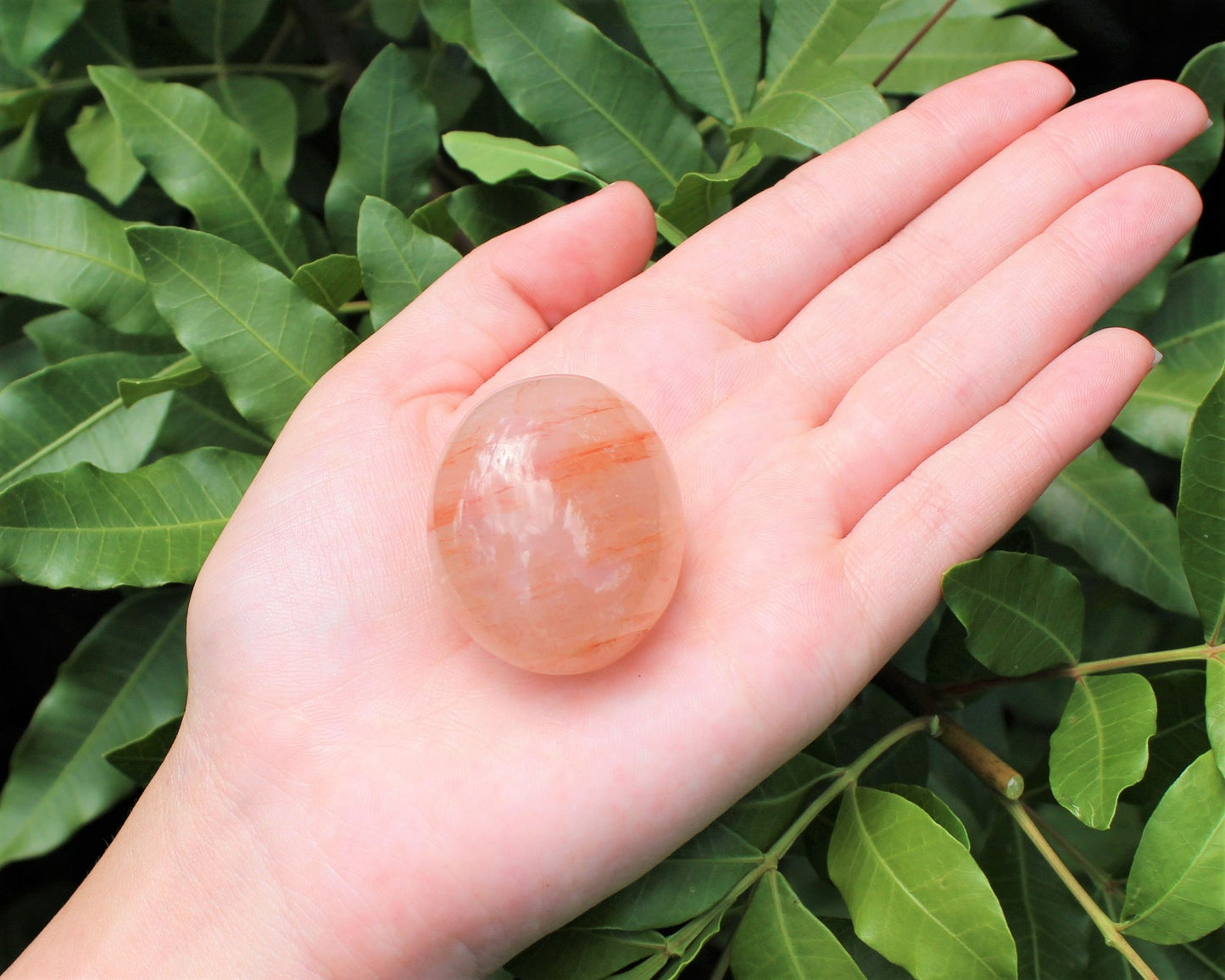 Hematoid Quartz Polished Stones