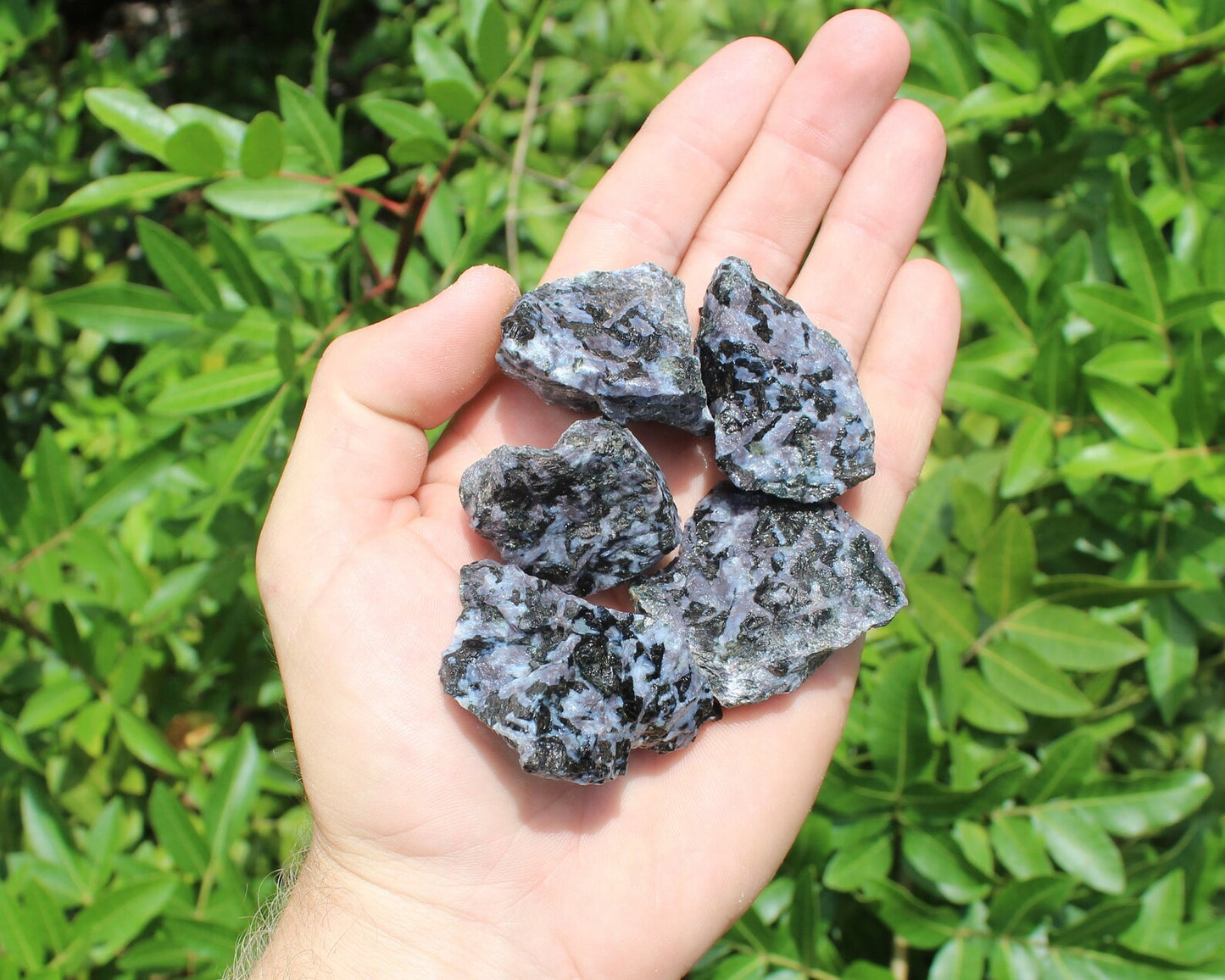 Indigo Gabbro Rough Natural Stones