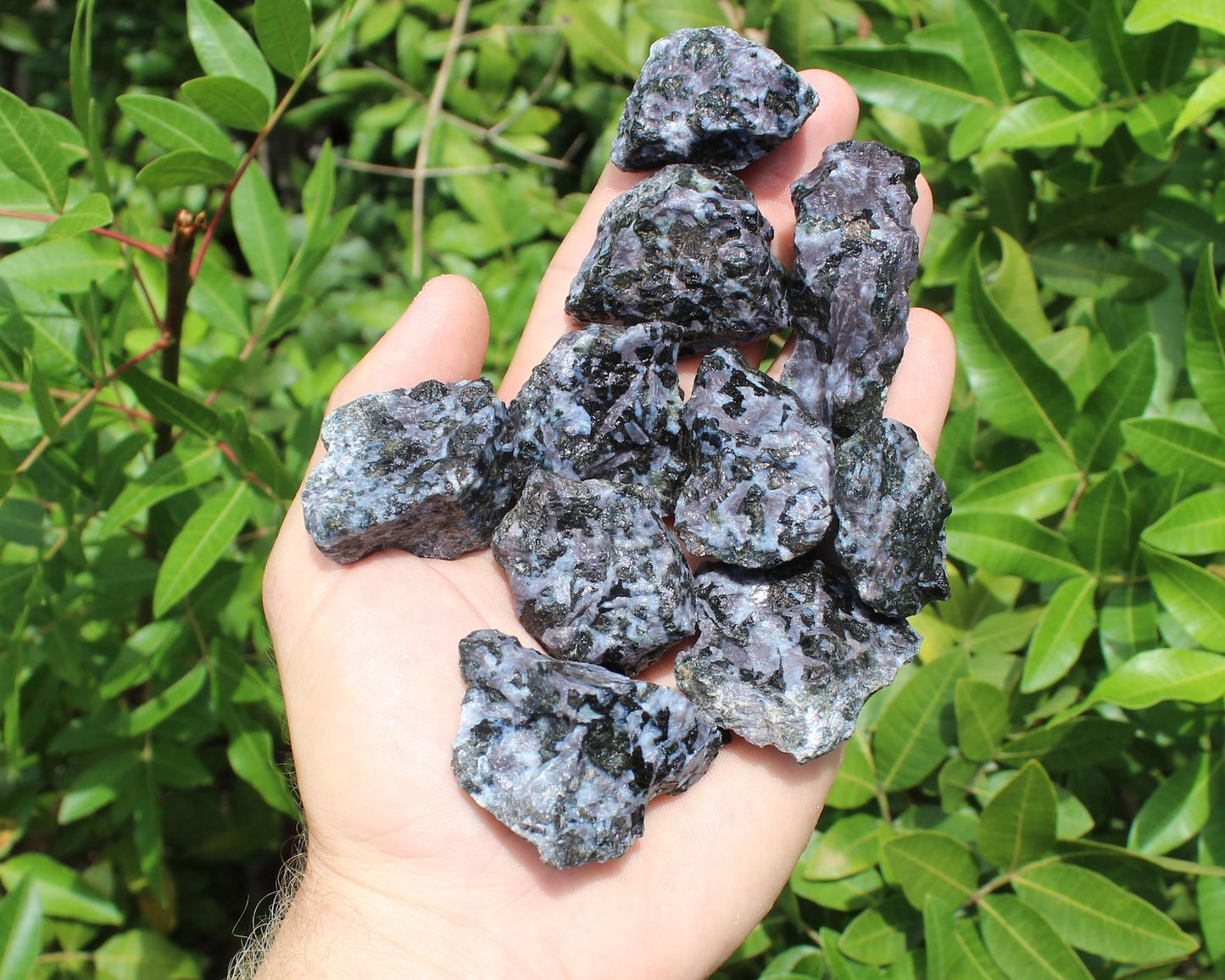 Indigo Gabbro Rough Natural Stones