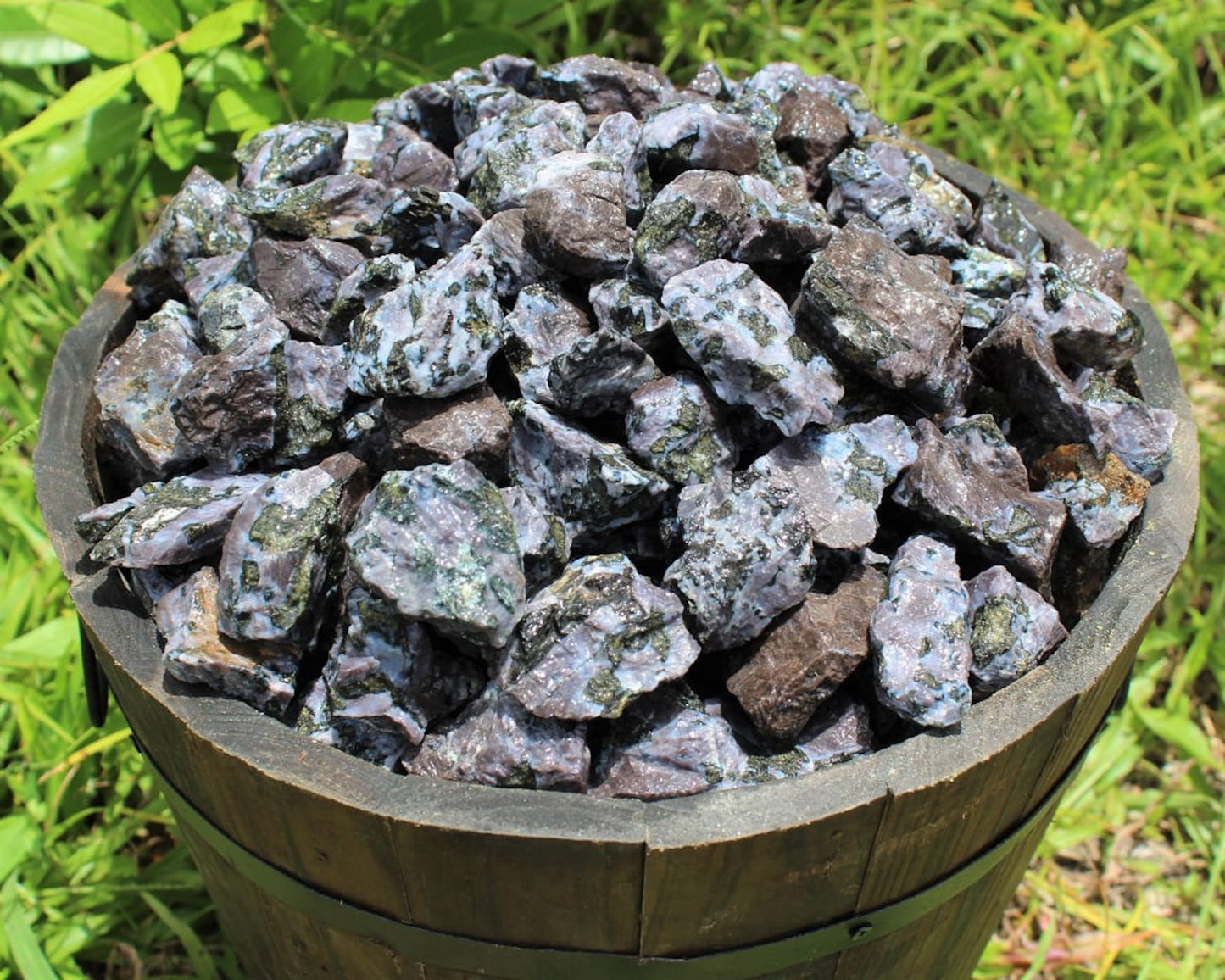 Indigo Gabbro Rough Natural Stones