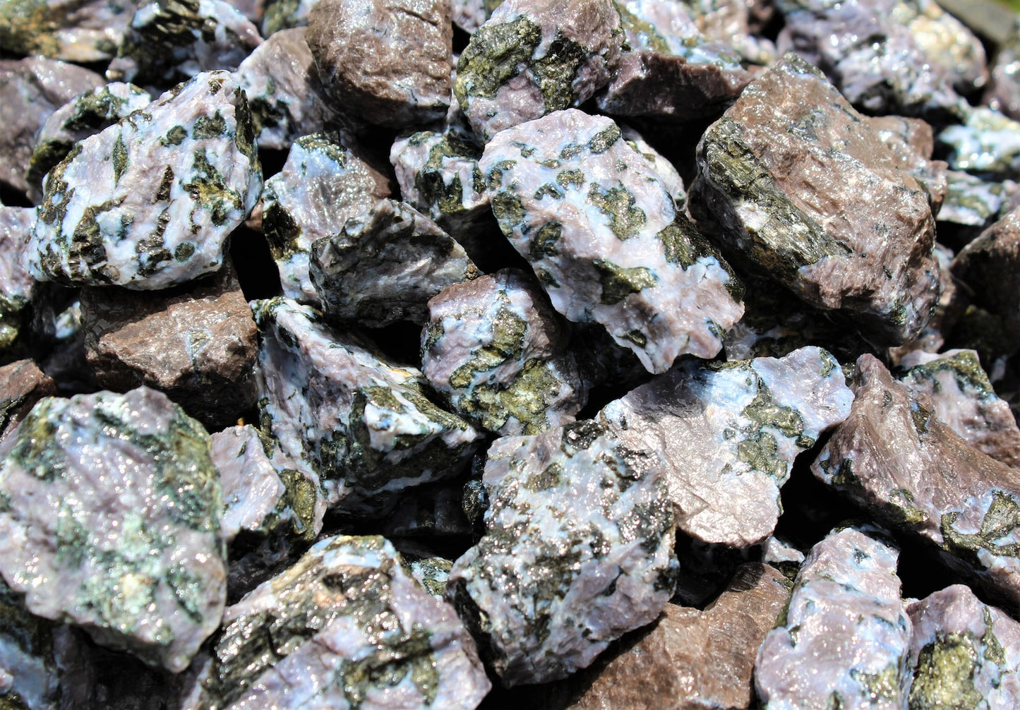 Indigo Gabbro Rough Natural Stones