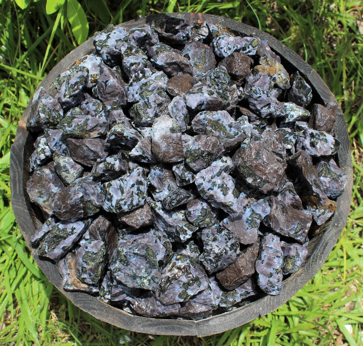 Indigo Gabbro Rough Natural Stones