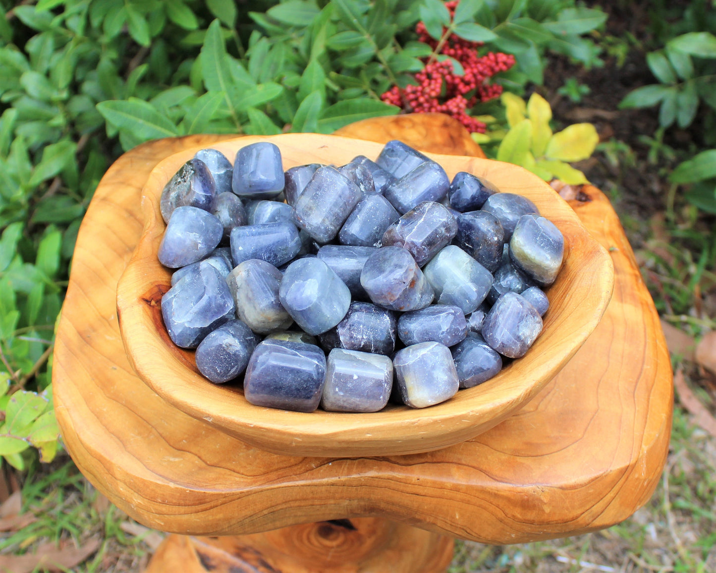 Iolite Tumbled Stones
