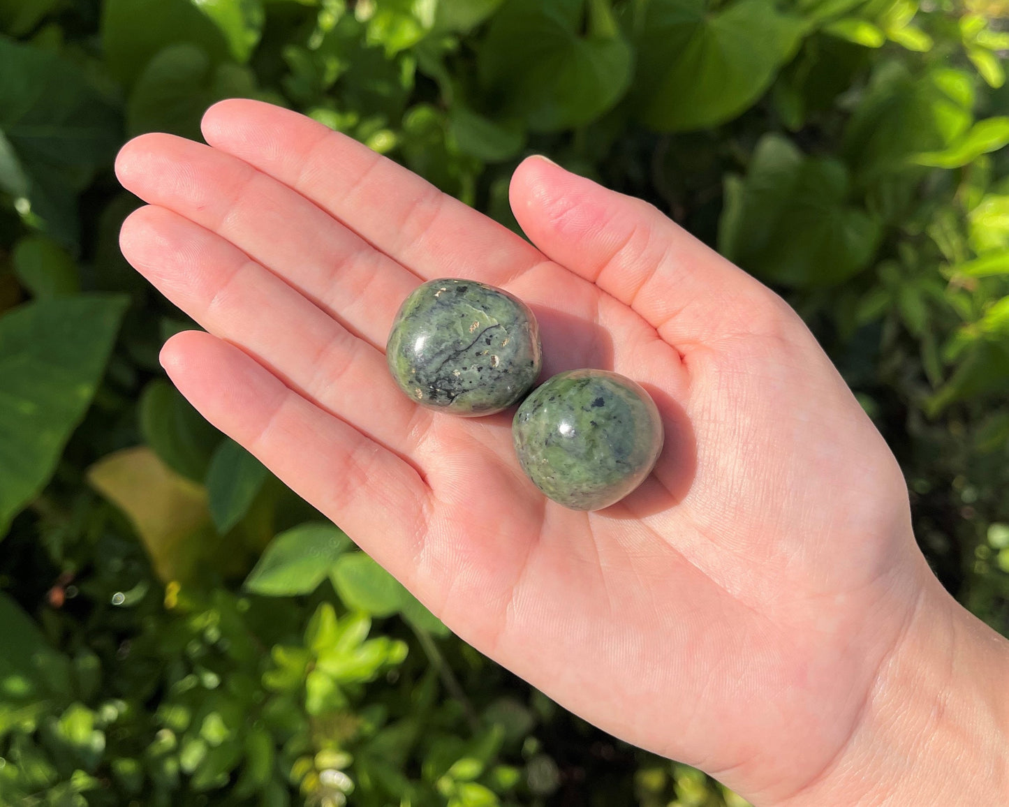 Jade Nephrite Tumbled Stones