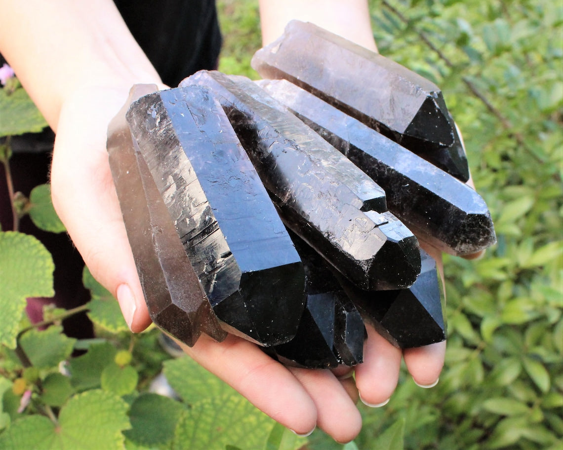Jumbo Smoky Quartz Point