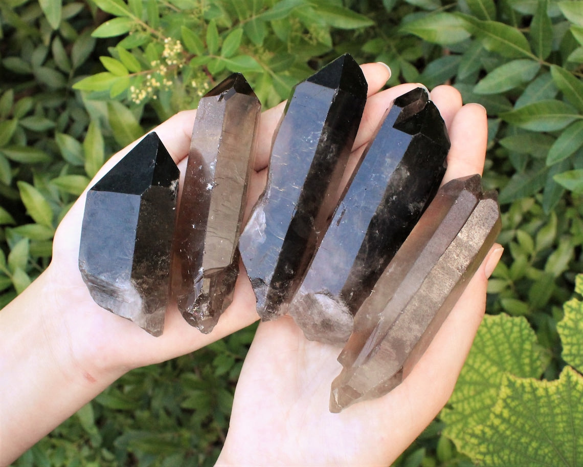 Jumbo Smoky Quartz Point