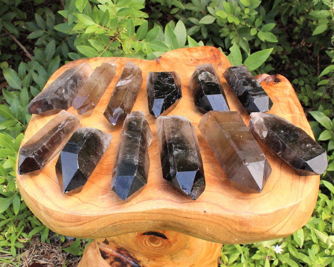 Jumbo Smoky Quartz Point
