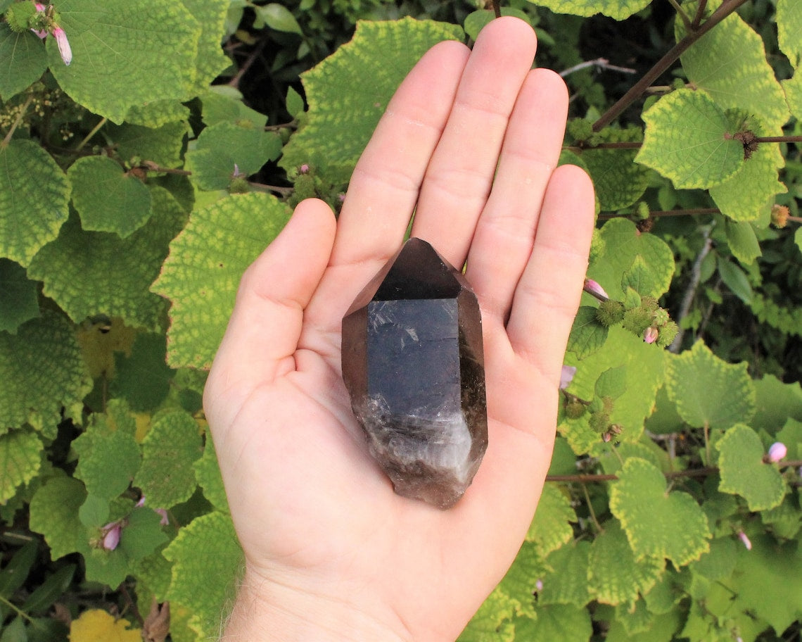 Jumbo Smoky Quartz Point