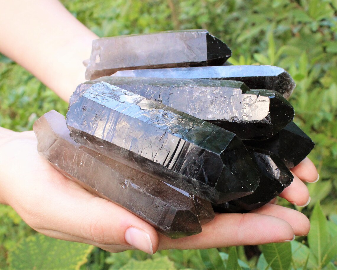 Jumbo Smoky Quartz Point