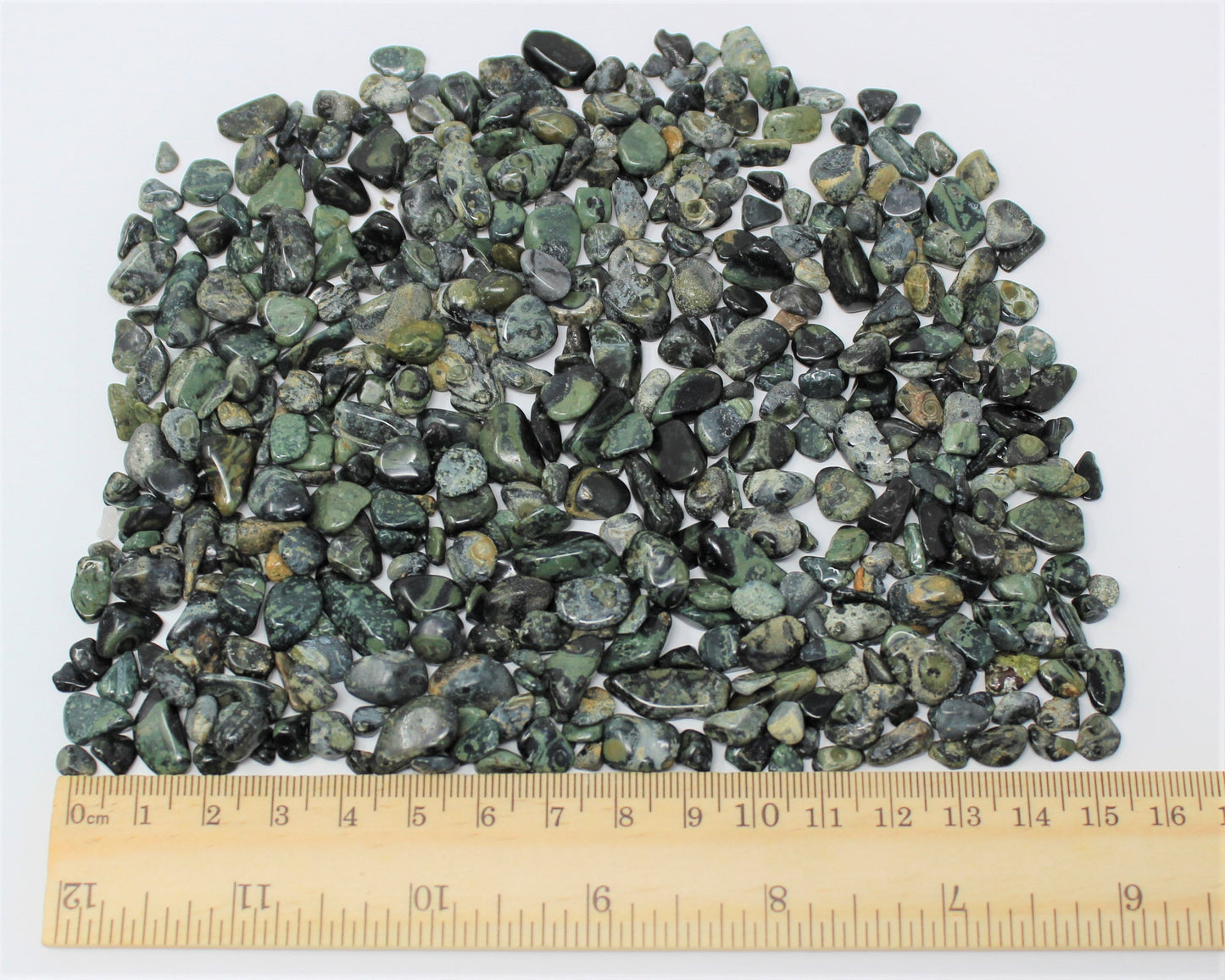 Kambaba Jasper Semi Tumbled Gemstone Mini Chips