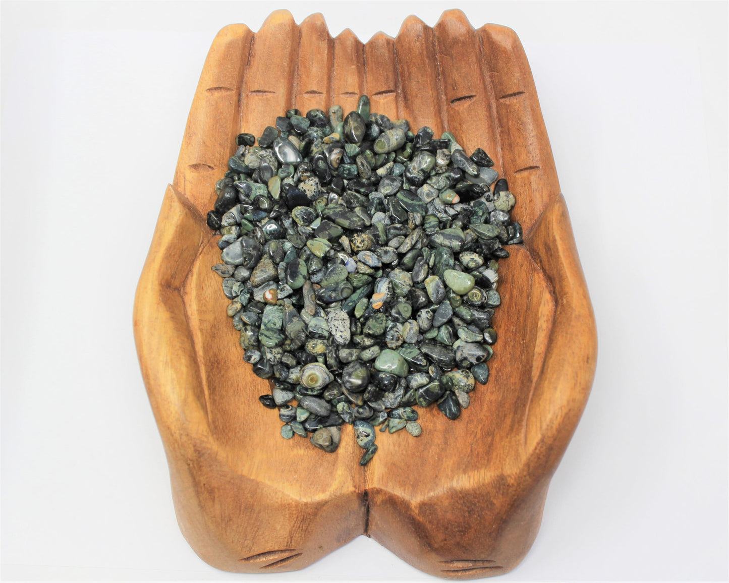 Kambaba Jasper Semi Tumbled Gemstone Mini Chips